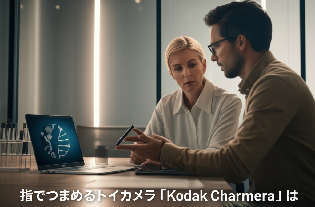 指でつまめるトイカメラ「Kodak Charmera」は