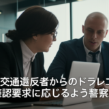 交通違反者からのドラレコ確認要求に応じるよう指示　警察庁