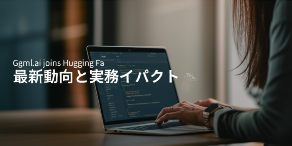 Ggml.ai joins Hugging Fa 最新動向と実務インパクト